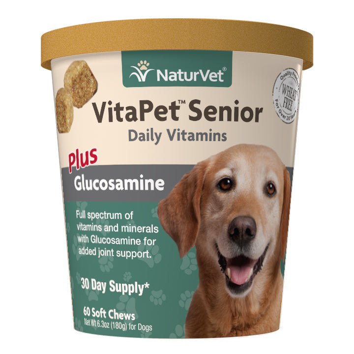Senior dog food with glucosamine best sale