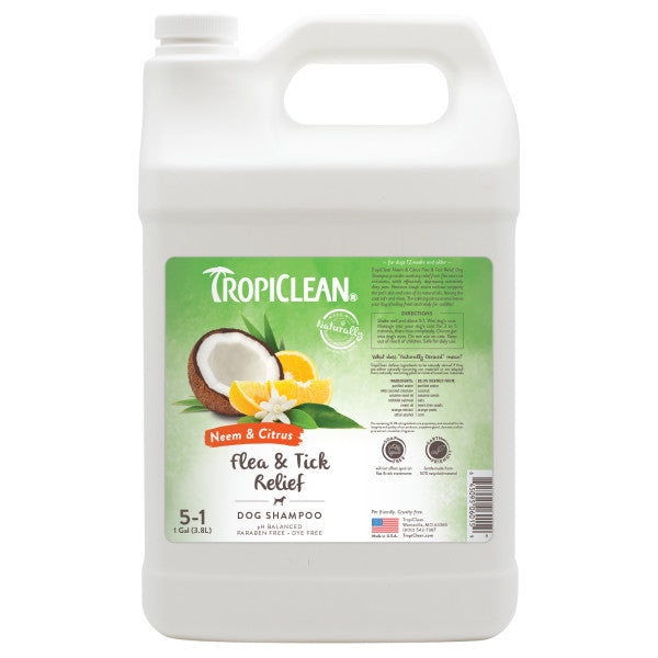 Tropiclean flea and outlet tick shampoo