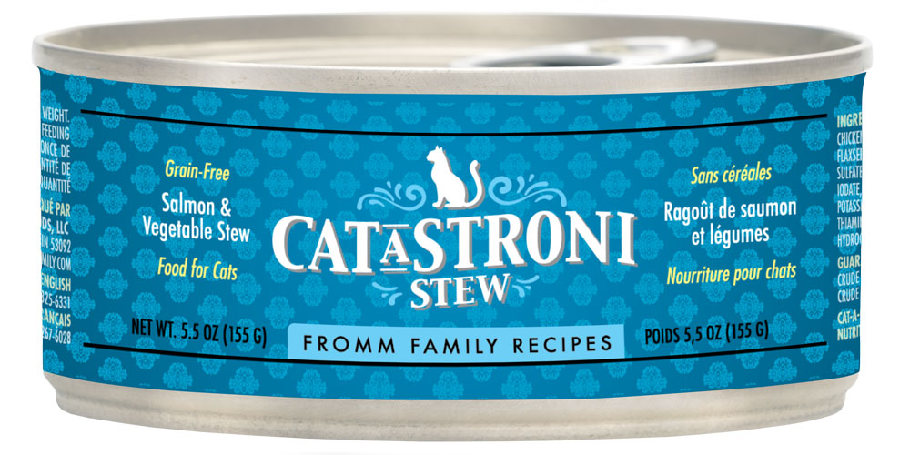 Fromm Family Recipes Cat A Stroni Salmon Vegetable Stew Cat