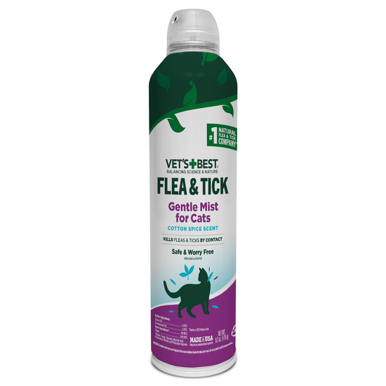 Vet s Best Flea and Tick Cat Gentle Mist Cotton Spice Scent Glendale AZ Apache Junction AZ The Stock Shop Feed Pet