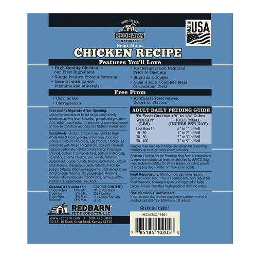 Redbarn Chicken Recipe Rolled Food