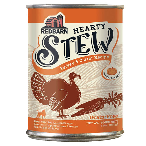 Redbarn Turkey & Carrot Hearty Stew Dog Food (12 oz)