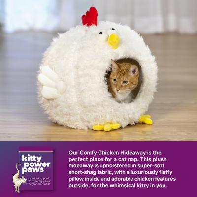 Prevue Comfy Chicken Hideaway Cat