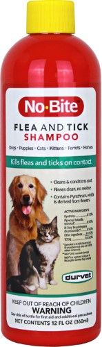 Durvet No-Bite™ Flea and Tick Shampoo (12 oz)