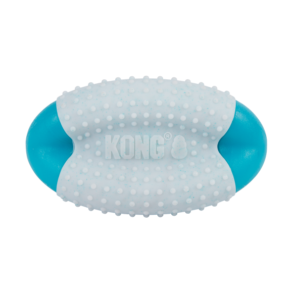 KONG Duets Dental Football Dog Toy