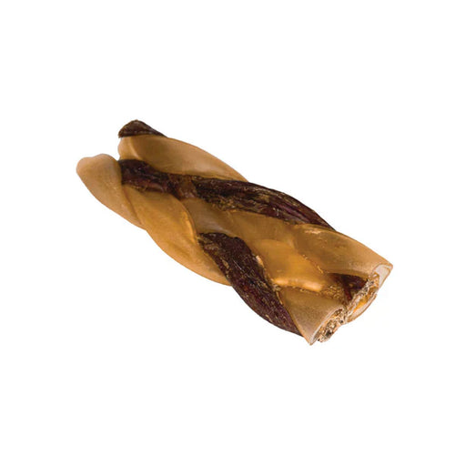Redbarn New! Collagen Wrapped Esophagus Braid Dog Treats