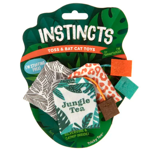 SmartyKat Instincts Tricky Tea™ HappyNip® Toss & Bat Cat Toys