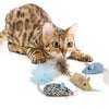 Petlinks® Instincts Catnip Caravan™ HappyNip™ Silvervine & Catnip Toss and Bat Plush Mice Cat Toy