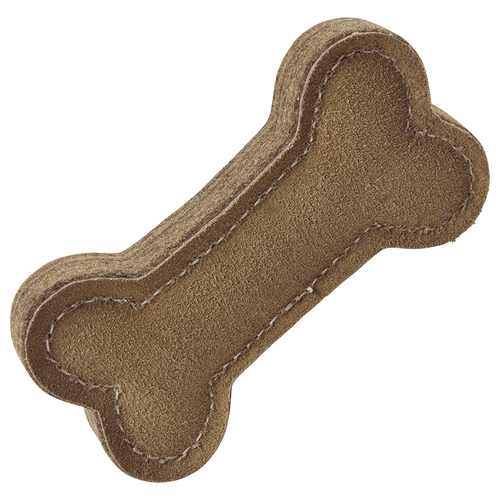 Ethical Pet Spot Dura-Fused Leather Chunky Bone Dog Toy