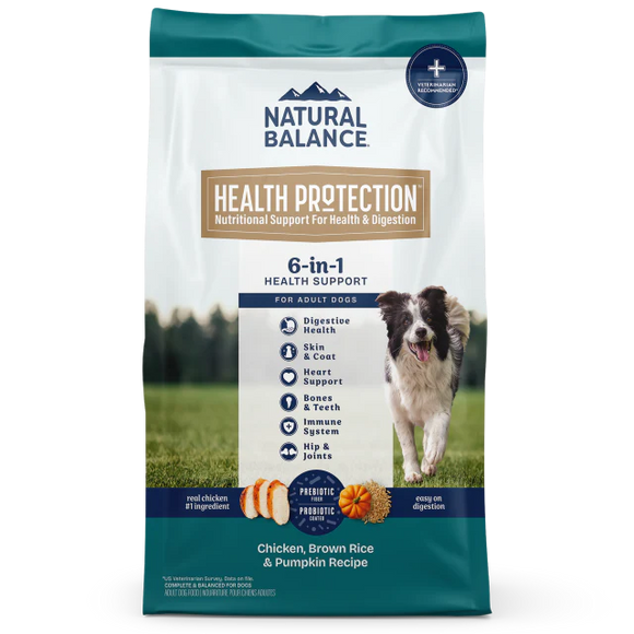 Natural Balance Chicken, Brown Rice & Pumpkin Recipe Dry Dog Food