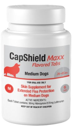 CapShield Maxx Flea Treatment Tablets