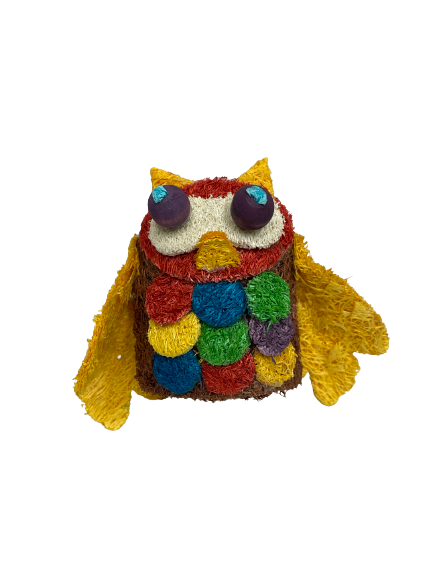 A & E Cage Nibbles Owl Whooo Small Animal Chew Toy