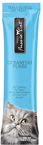 Fussie Cat Oceanfish Purée (.5 Oz, Single)