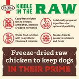 Primal Pet Foods Kibble in the Raw Small Breed Chicken Recipe for Dogs (1.5 LB)