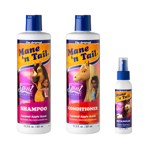 Mane ‘n Tail SPIRIT UNTAMED KIDS SHAMPOO + CONDITIONER WITH DETANGLER SET