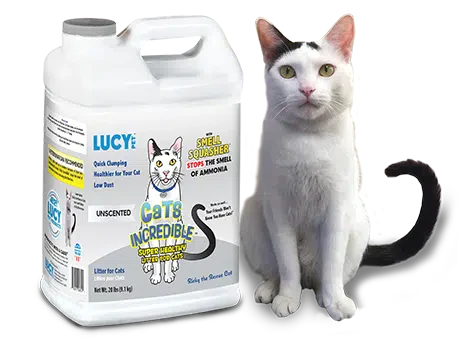 Lucy Pet Cats Incredible Cat Litter Unscented