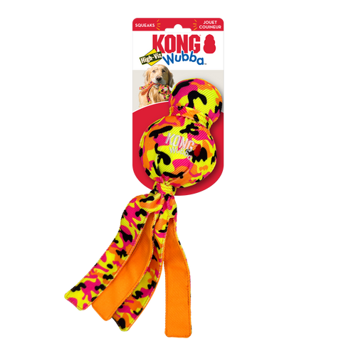 KONG Wubba Ballistic High-Viz Dog Toy