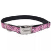 Coastal Pet Products Ribbon Adjustable Dog Collar with Metal Buckle