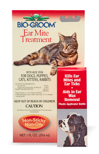 Bio-Groom Ear Mite Treatment for Cats and Dogs