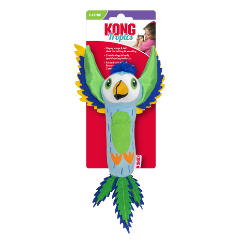 KONG Tropics Bird Assorted Cat Toy