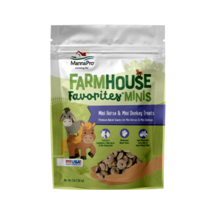 MannaPro Farmhouse Favorites™ Mini Horse & Donkey Treats