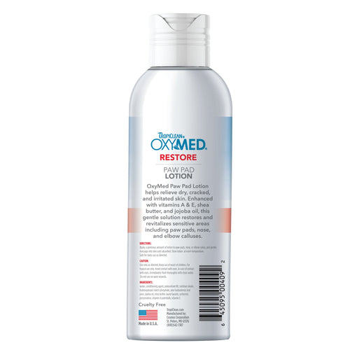 TropiClean TropiClean OxyMed Restore Paw Pad Lotion for Pets