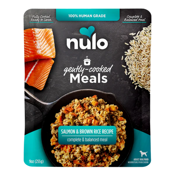 Nulo Gently-Cooked Meals Salmon & Brown Rice Recipe