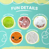 Snugarooz Carrot and Pea Dog Toy