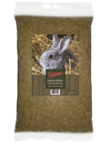 Volkman Seed Factory Rabbit Pellets With Timothy Hay