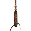 Weaver Turquoise Cross Cactus Tooled Headstall
