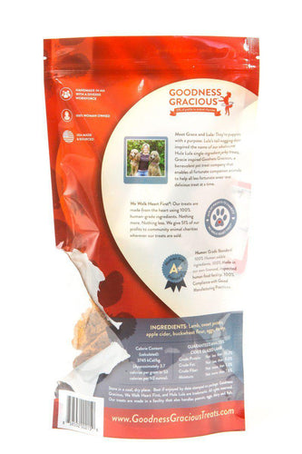 Goodness Gracious Cider Glazed Lamb Dog Cookies