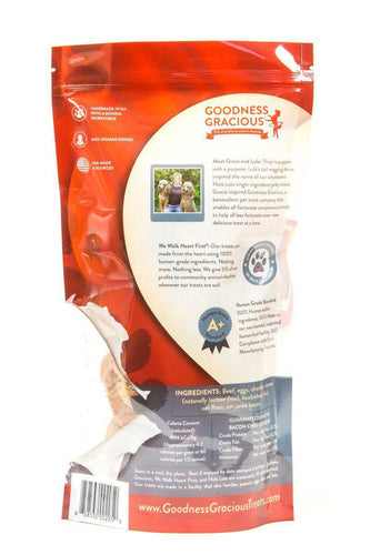 Goodness Gracious Bacon Cheeseburger Dog Cookies