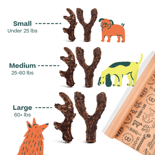Woof HonestChew Meaty Dog Toy