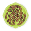 Outward Hound Kitty Slow Feeder Cat Bowl, Green, XS