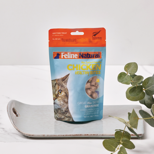 Feline Natural Chicken Healthy Bites Cat Treats