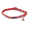 Coastal Pet Products Li'l Pals by Coastal Charming Ribbon Overlay Dog Collar