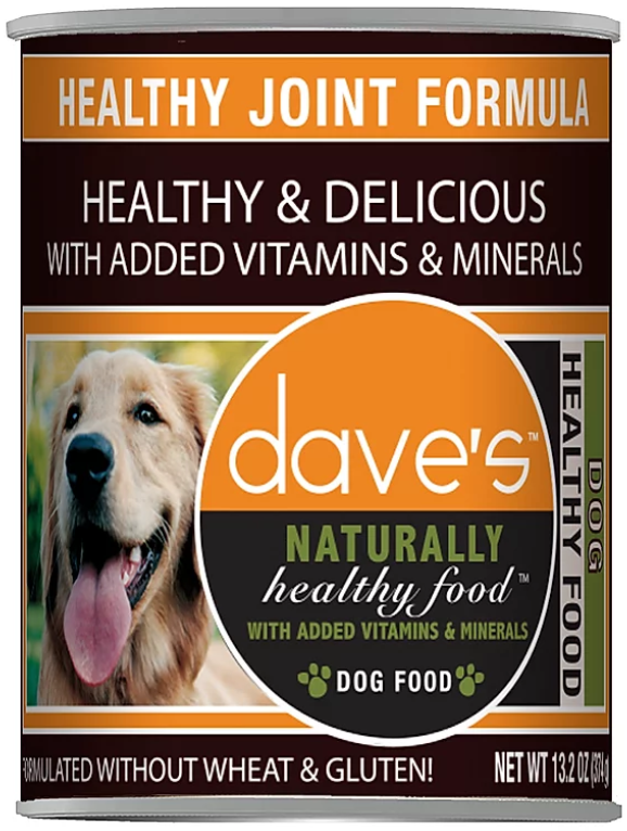 Dave’s Naturally Healthy Joint Formula Canned Dog Food