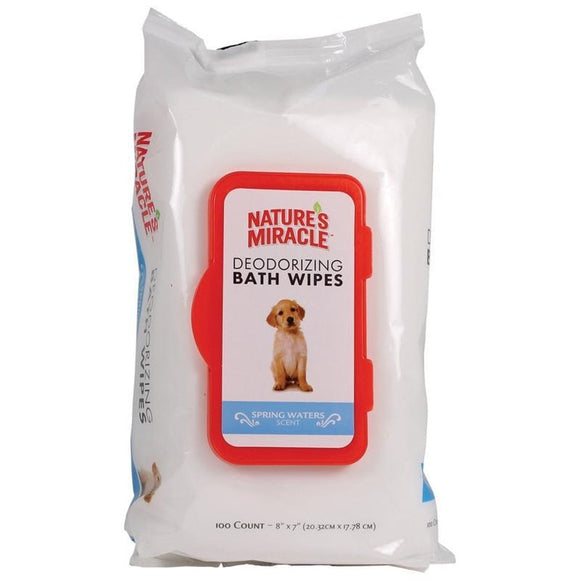 Nature’s Miracle® Deodorizing Bath Wipes