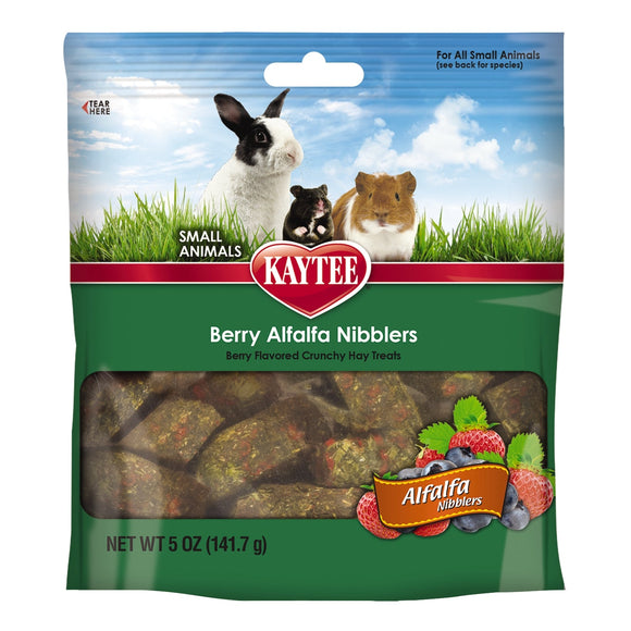 Kaytee Alfalfa Nibblers Small Animal Treats (5 OZ Carrot)
