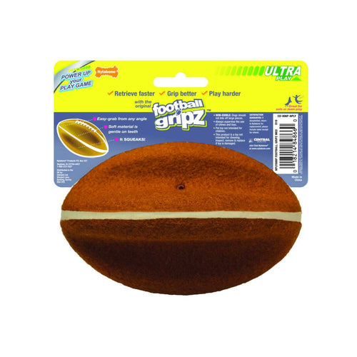 Nylabone Power Play Dog Football Gripz (5.5)