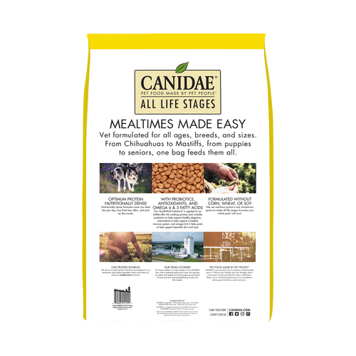 Canidae All Life Stages Chicken Meal and Rice Formula Dry Dog Food