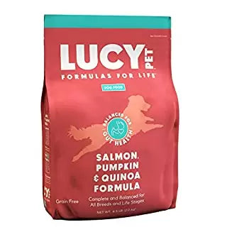 Lucy Pet Salmon, Pumpkin, and Quinoa Grain-Free Formula Dog Food