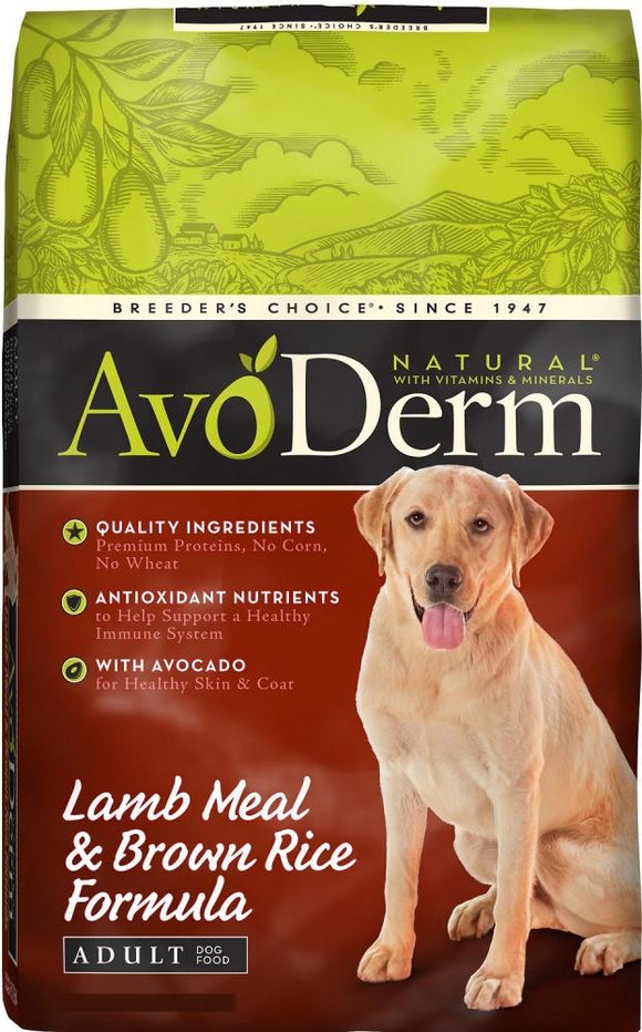 Avoderm salmon outlet dog food