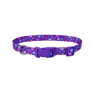 Coastal Pet Products Styles Adjustable Dog Collar Special Paws Large 1" x 18" - 26" (1" x 18" - 26", Special Paws)
