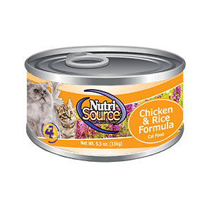 NutriSource Cat & Kitten Chicken & Rice Canned Cat Food