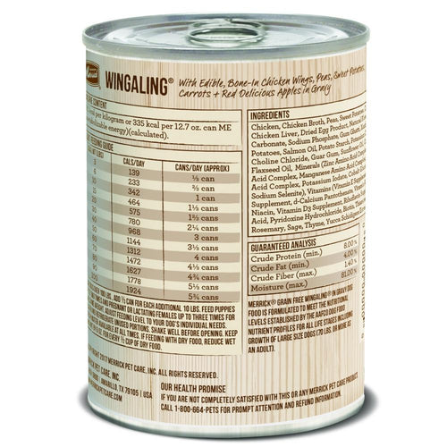 Merrick Grain Free Wingaling Canned Dog Food