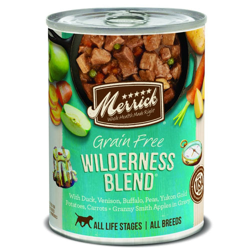 Merrick Grain Free Wilderness Blend Canned Dog Food