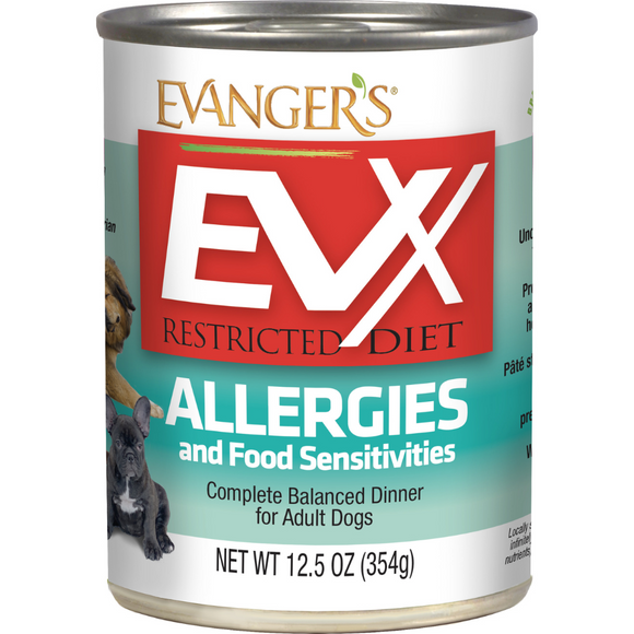 Evanger's EVX Restricted Diet Allergies and Food Sensitivities Dinner for Dogs