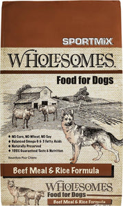 Sportmix wholesome fish meal and 2024 rice formula dry dog food