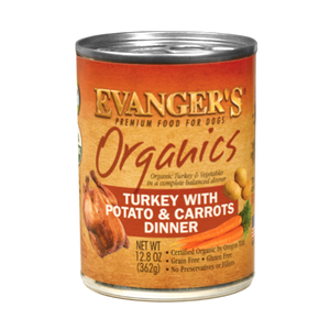 Evanger's Organic Turkey with Potato & Carrots Dinner